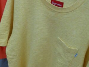 SUPREME(	シュプリーム)　半袖Ｔシャツ　ポケＴ　岐阜県各務原市　古着ブランド買取販売ストックヤード