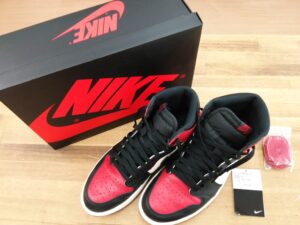 NIKE　AIR JORDAN 1 RETRO HIGH OG BRED TOE　入荷