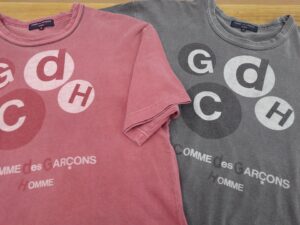 COMME des GARÇONS HOMME　ロゴ　Tシャツ　入荷