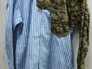 COMME des GARCONS SHIRT　ストライプ　カモフラ　シャツ　入荷