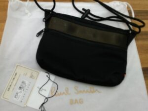 Paul Smith ポールスミス  ブランデッドウェビング サコッシュ