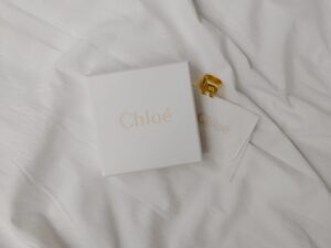 CHLOE ALPHABET リング入荷しました！