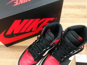 NIKE　AIR JORDAN 1 RETRO HIGH OG BRED TOE　入荷