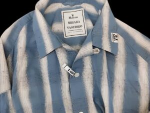 🧵【25AW新作】Maison MIHARA YASUHIROのネップストライプシャツ入荷！