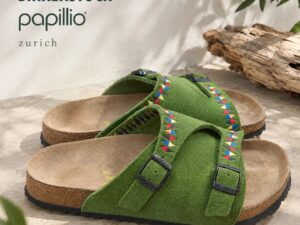 【BIRKENSTOCK Papillio「Zurich」ステッチフェルトサンダルをお買取いたしました】